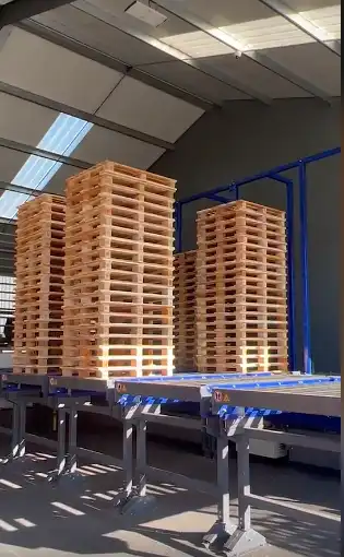 palletsorteer machine